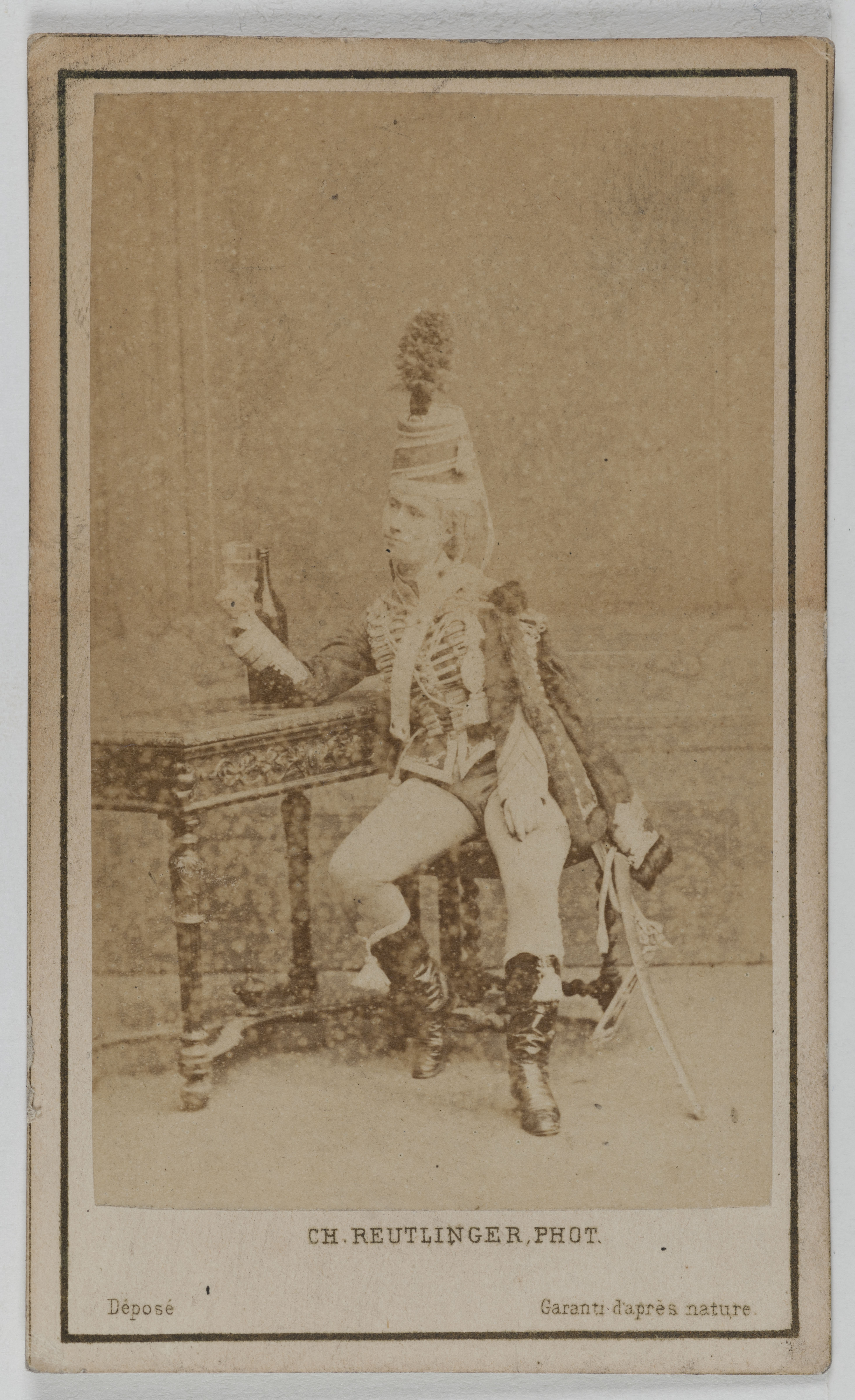 Charles Reutlinger, Portrait de Leroy, (danseuse)