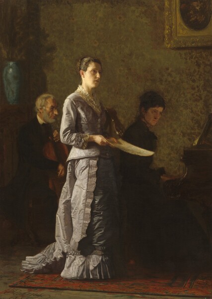Thomas Eakins, Singing a Pathetic Song