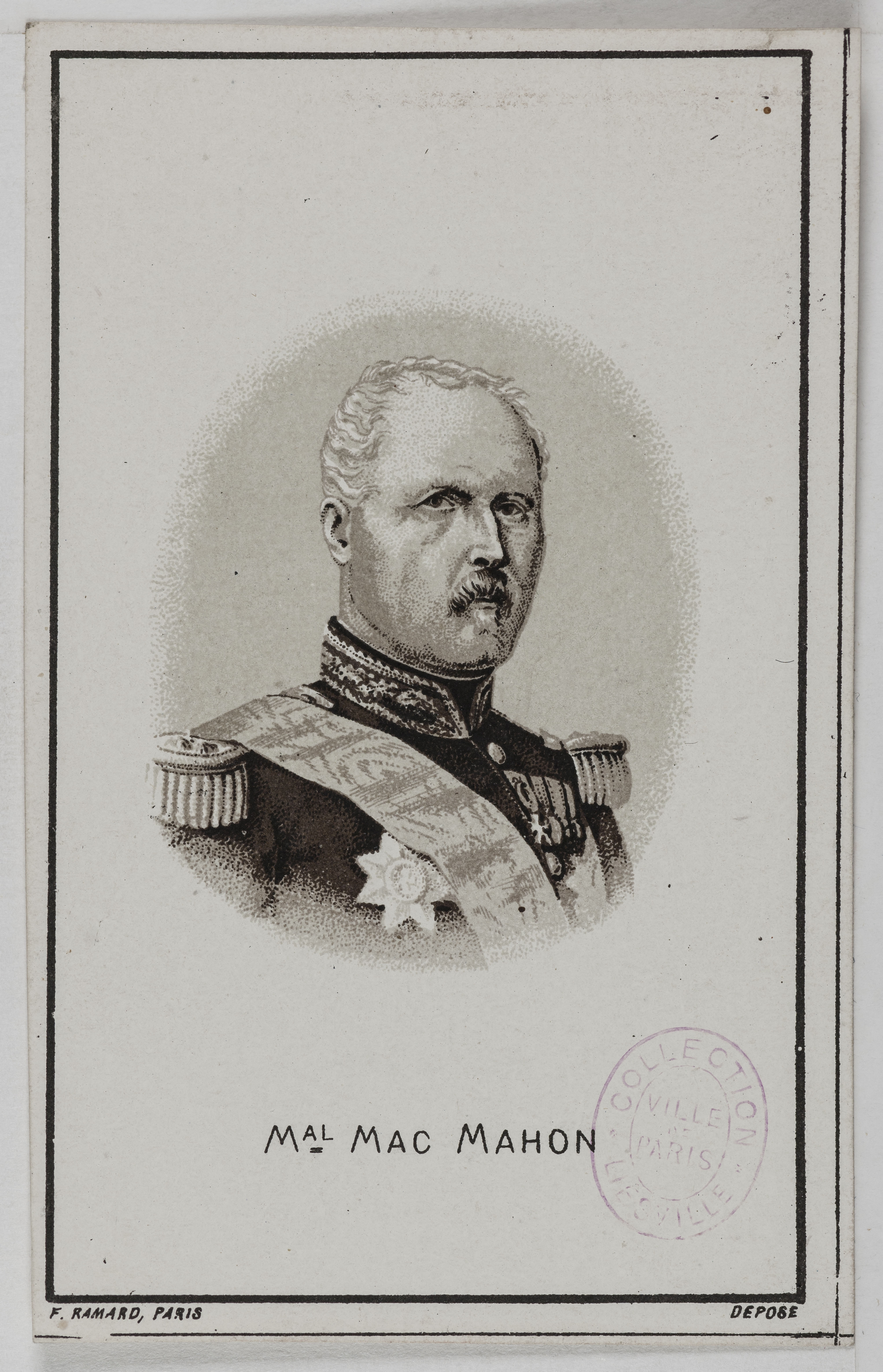 Anonyme, Portrait de Patrice de Mac-Mahon, (1808-1893), (Maréchal de France, Président de la République 1873-79)