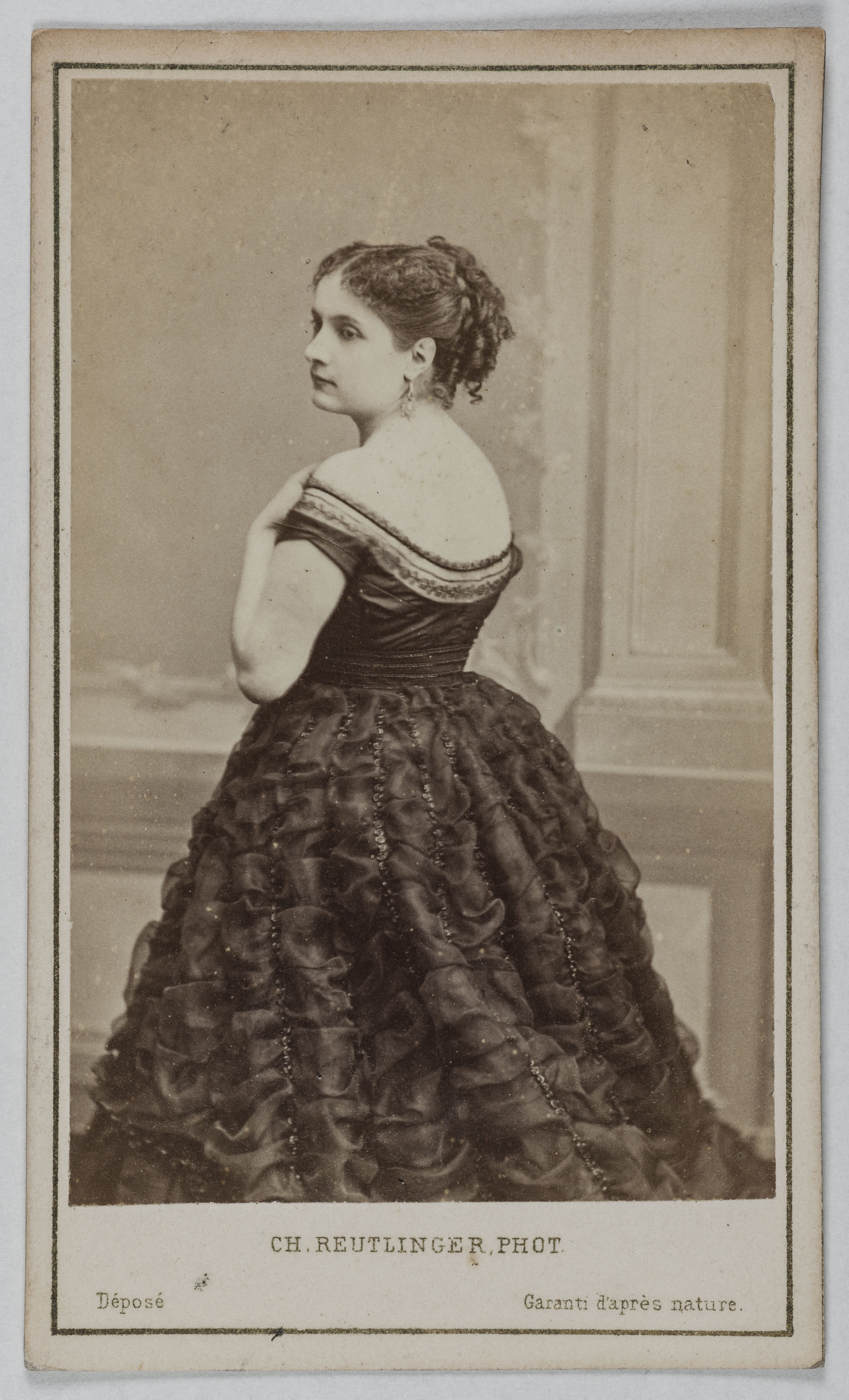 Charles Reutlinger, Portrait d'Eva, (danseuse)