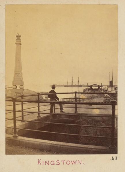Unknown, [View of Kingstown Harbor]