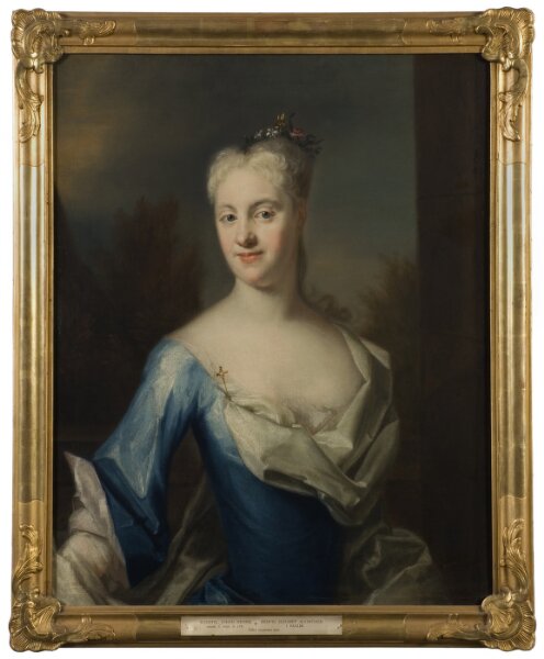 Johan Henrik Scheffel, Hedvig Elisabet Paulin, 1716-1806, gift med kommerserådet Jonas Alströmer
