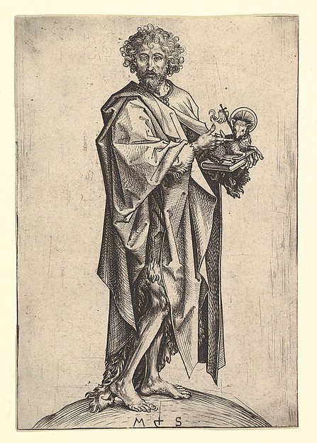 Martin Schongauer, St. John the Baptist