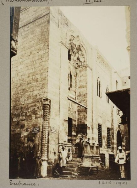K.A.C. Creswell, Entrance of the madrasa of Jamal al-Din al-Ustadar, Cairo