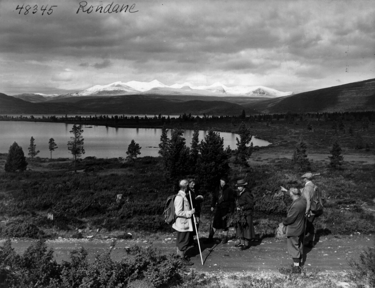 Anders Beer Wilse, Rondane, Furusjoen, Turgåing, Friluftsliv/ Sport, Landskap