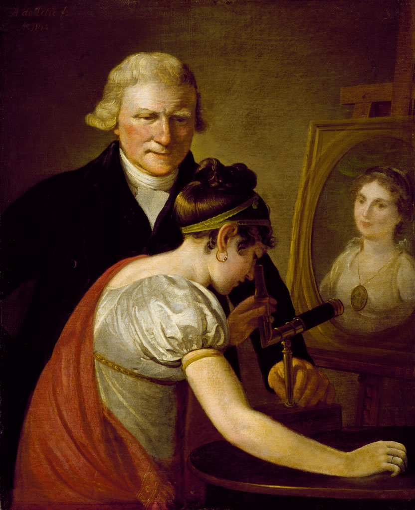 Adriaan de Lelie, Portrait of Jan Anthonie van Hemert (1746-1822) and a cousin of the painter Adriaan de Lelie