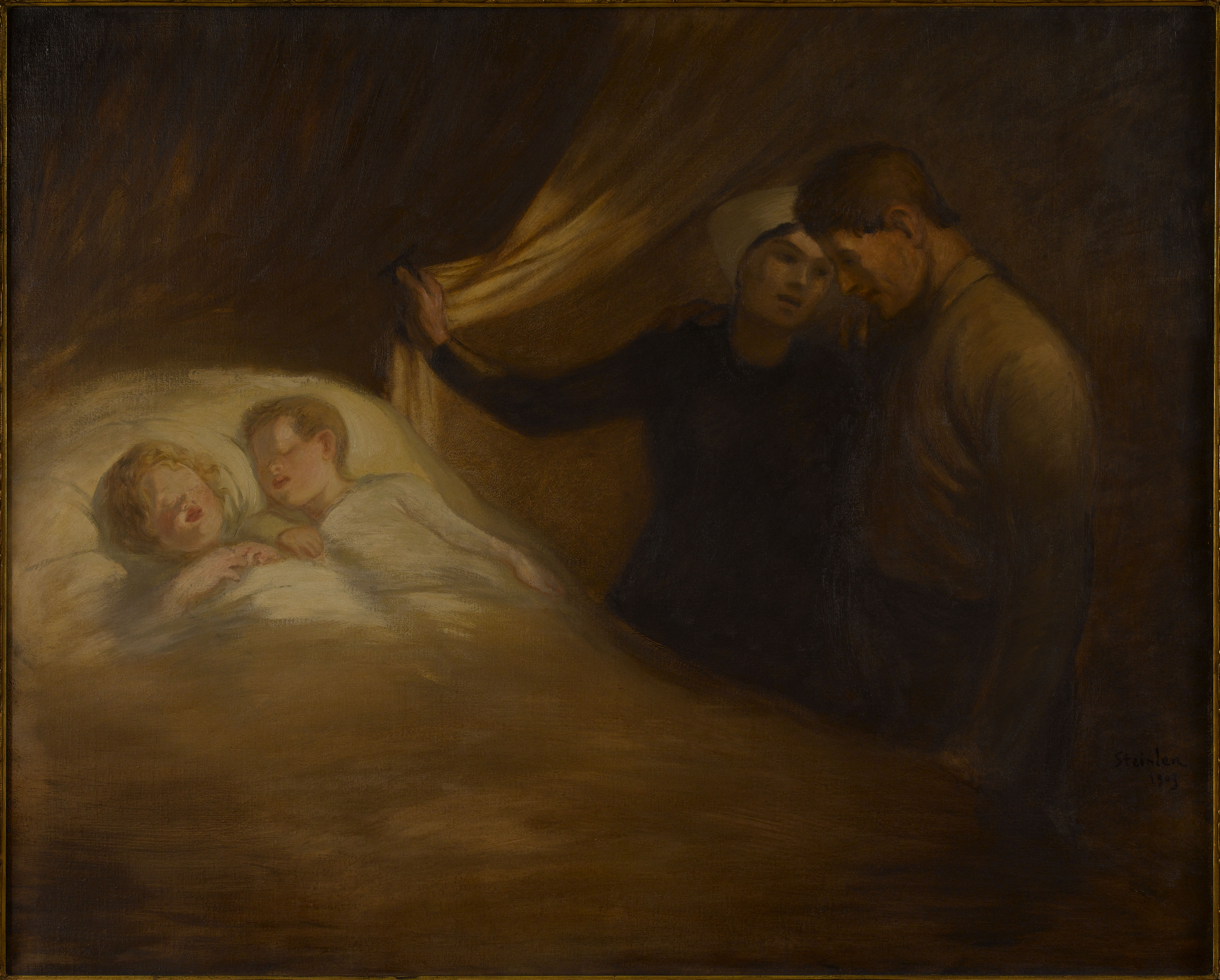 Théophile Alexandre Steinlen, Les Pauvres gens