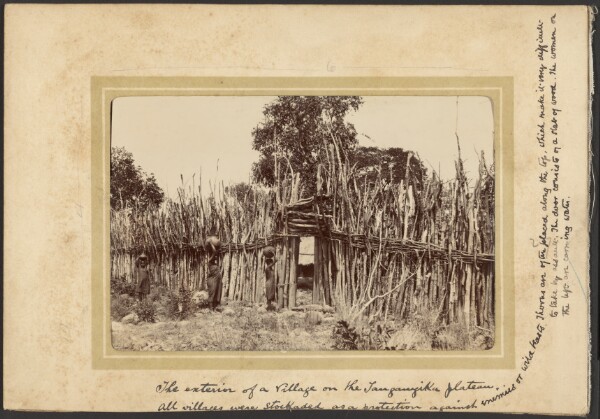 Unknown, A Typical African Stockade