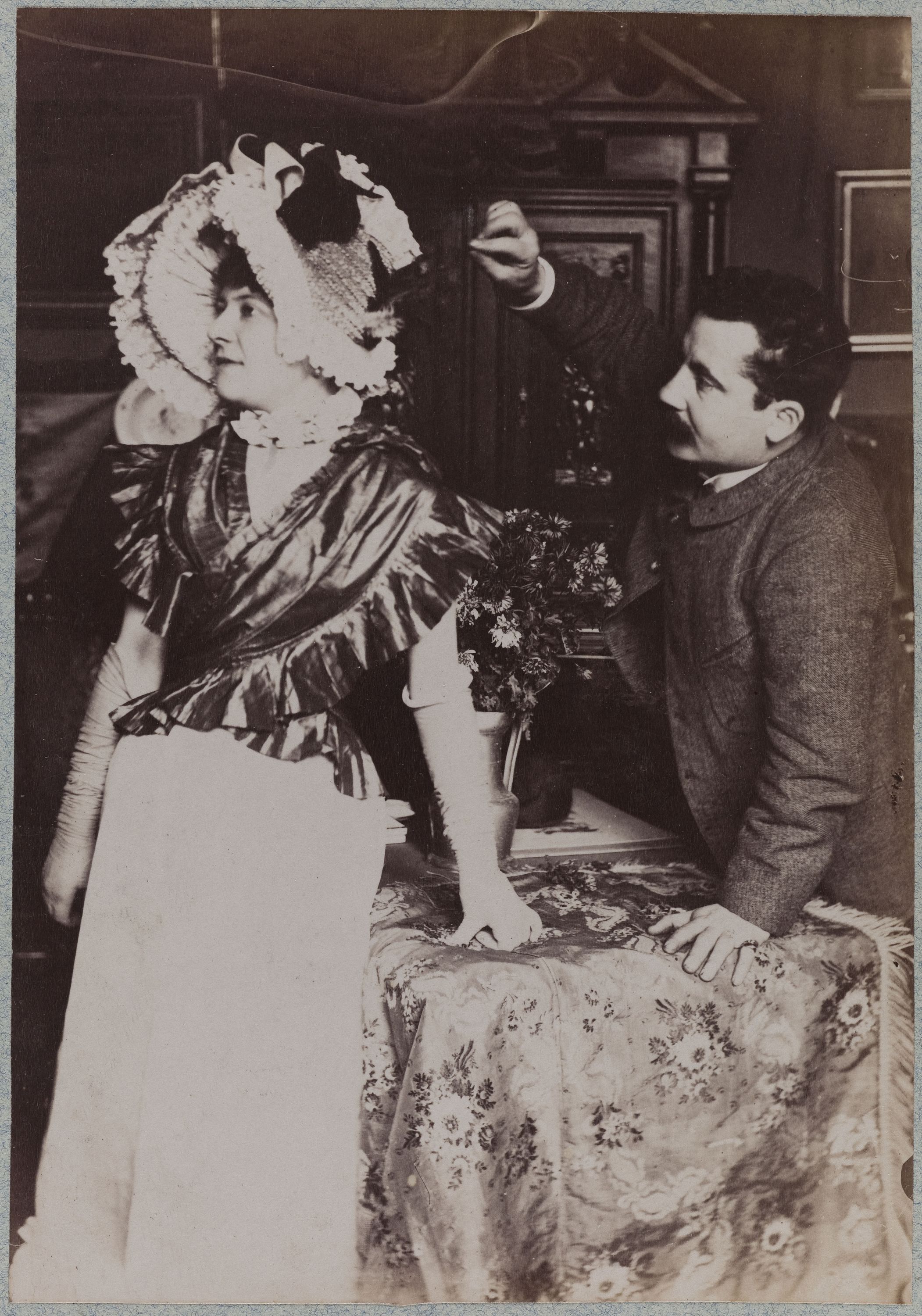 Anonyme, Double portrait