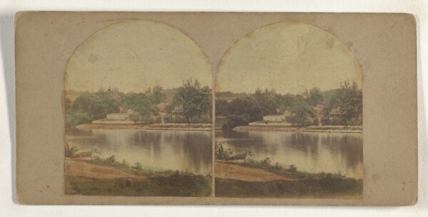 New York Stereoscopic Company, "View Near Philadelphia. Falls of Schuykill"