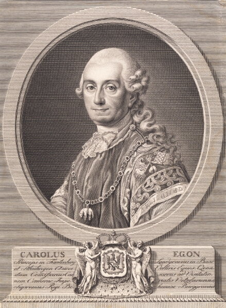 J.F. Clemens, Carl Egon, fyrste af Fürstenberg