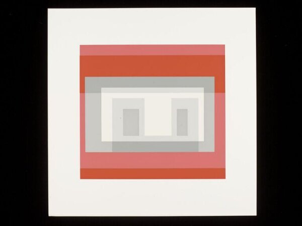 josef albers, Variant VI from the suite of ten plates  'Ten Variants'