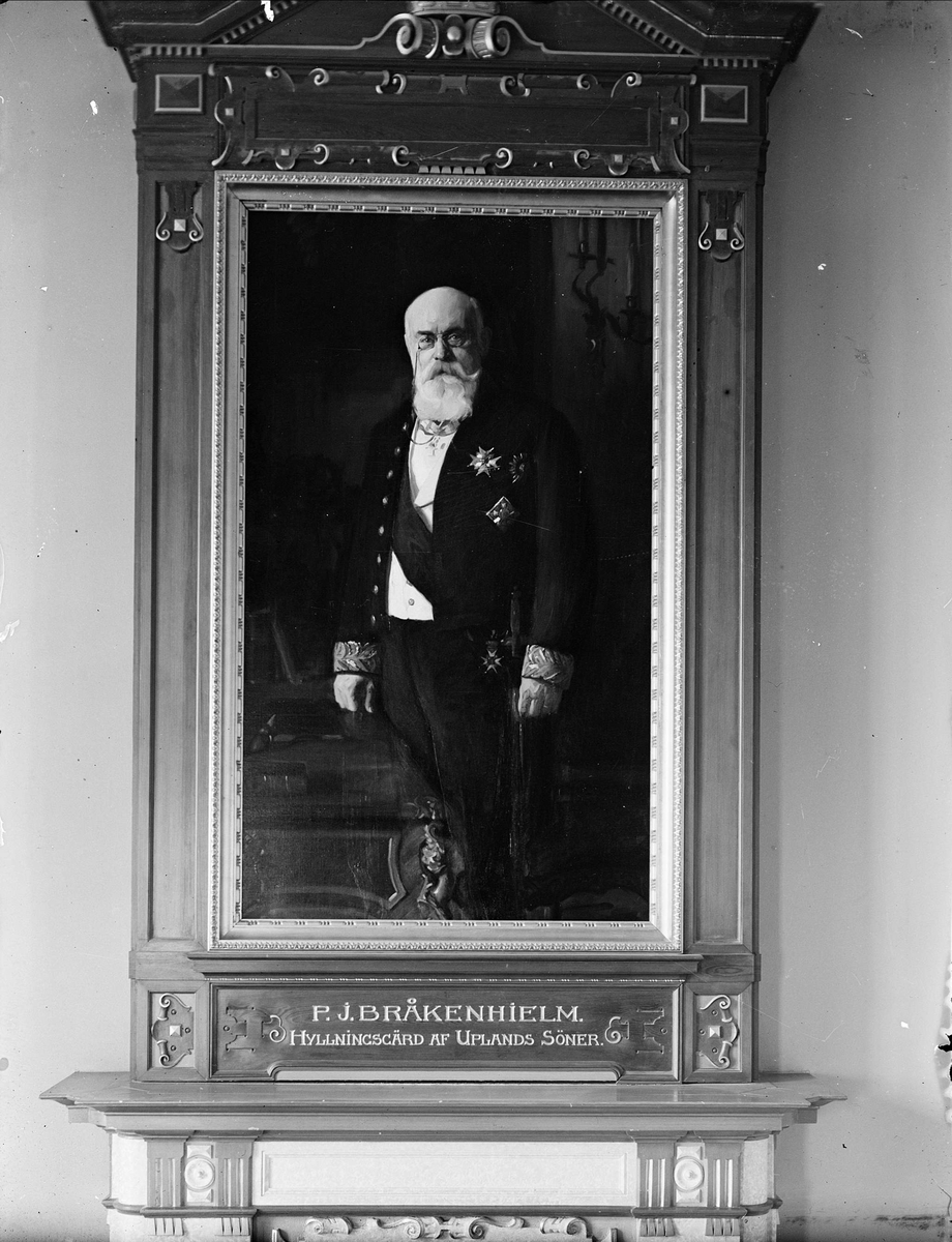 Gunnar Sundgren, Oljemålning - landshövding Per Johan Bråkenhielm, Uppsala