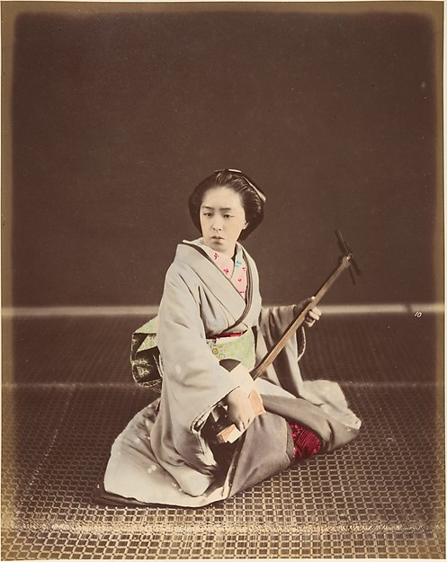 Unknown, [Tokyo Geisha with Shamisen]
