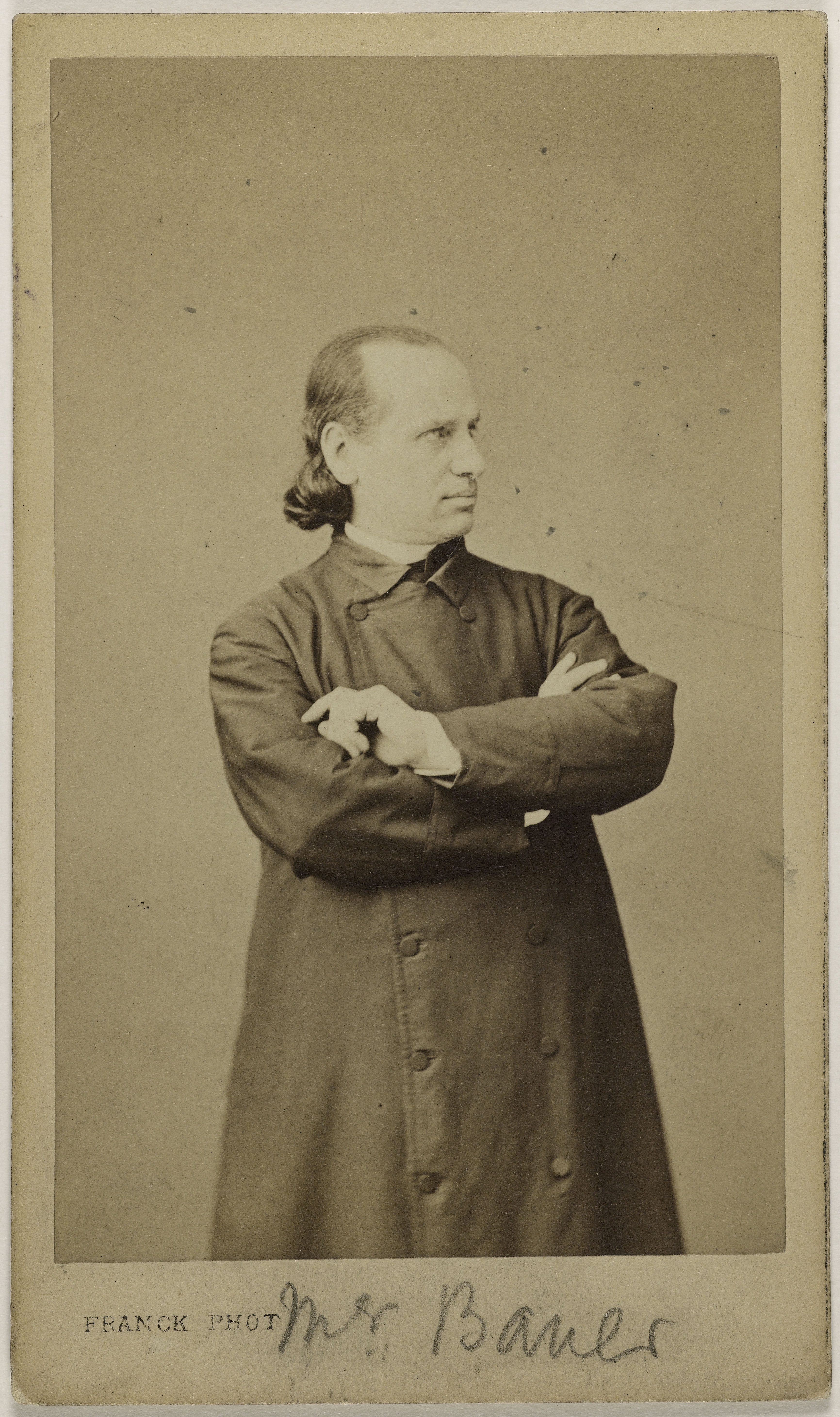 Franck, Portrait de Bauer, Marie-Bernard, (1829-1903), (prélat, prédicateur hongrois)