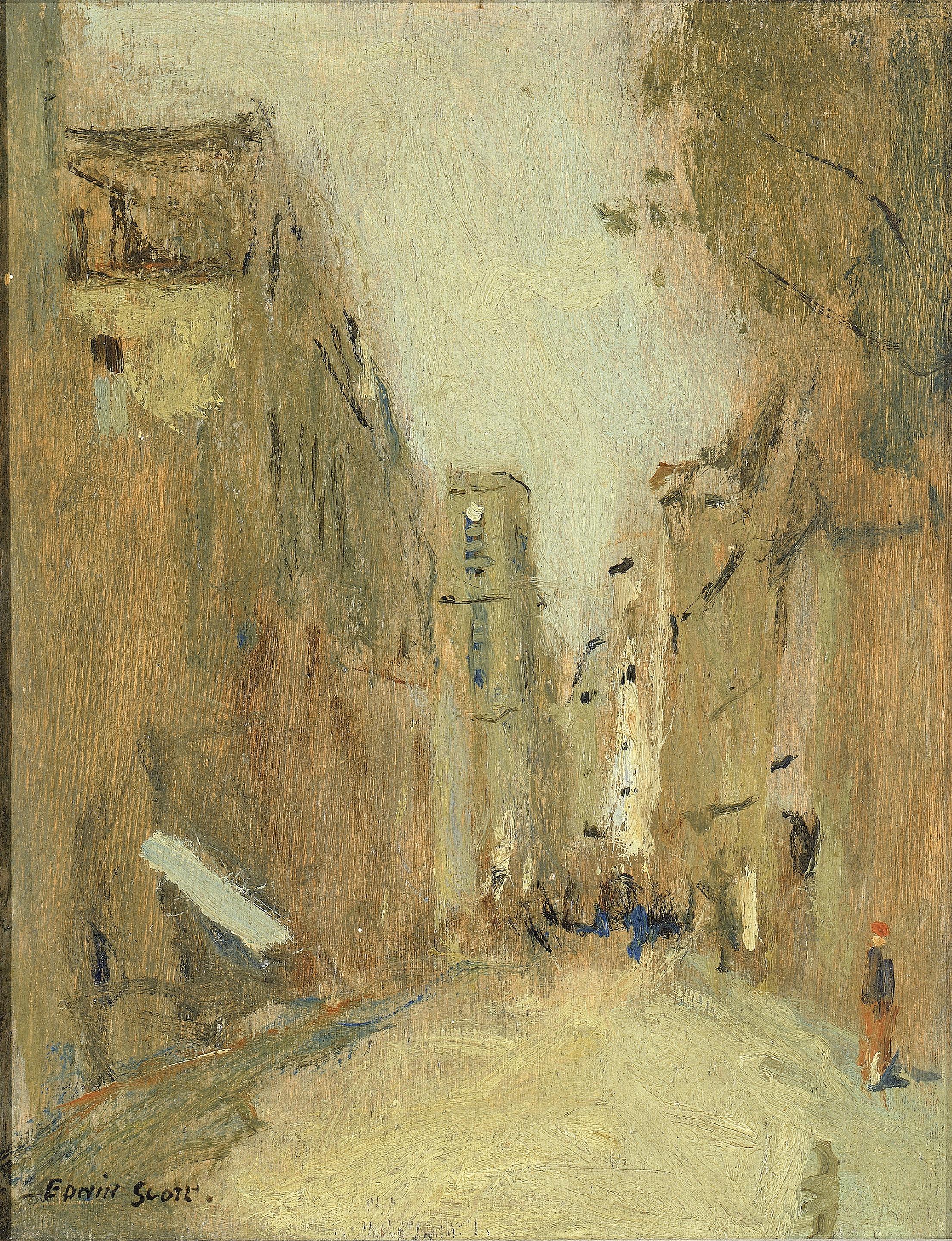 Frank Edwin Scott, Rue San Jacques, Paris