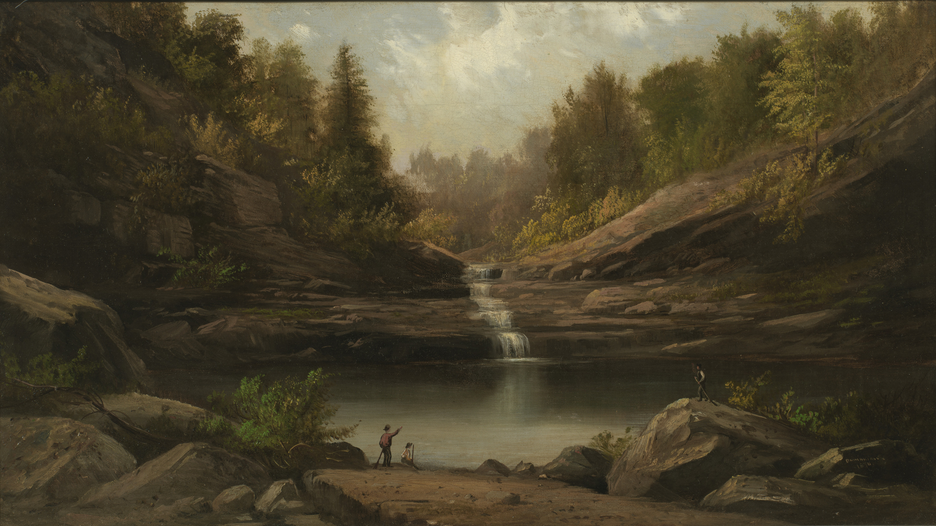 Robert S. Duncanson, Mountain Pool