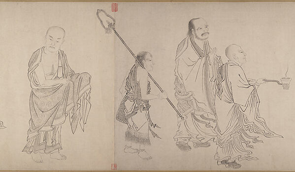 Qiu Ying, The Sixteen Luohans
