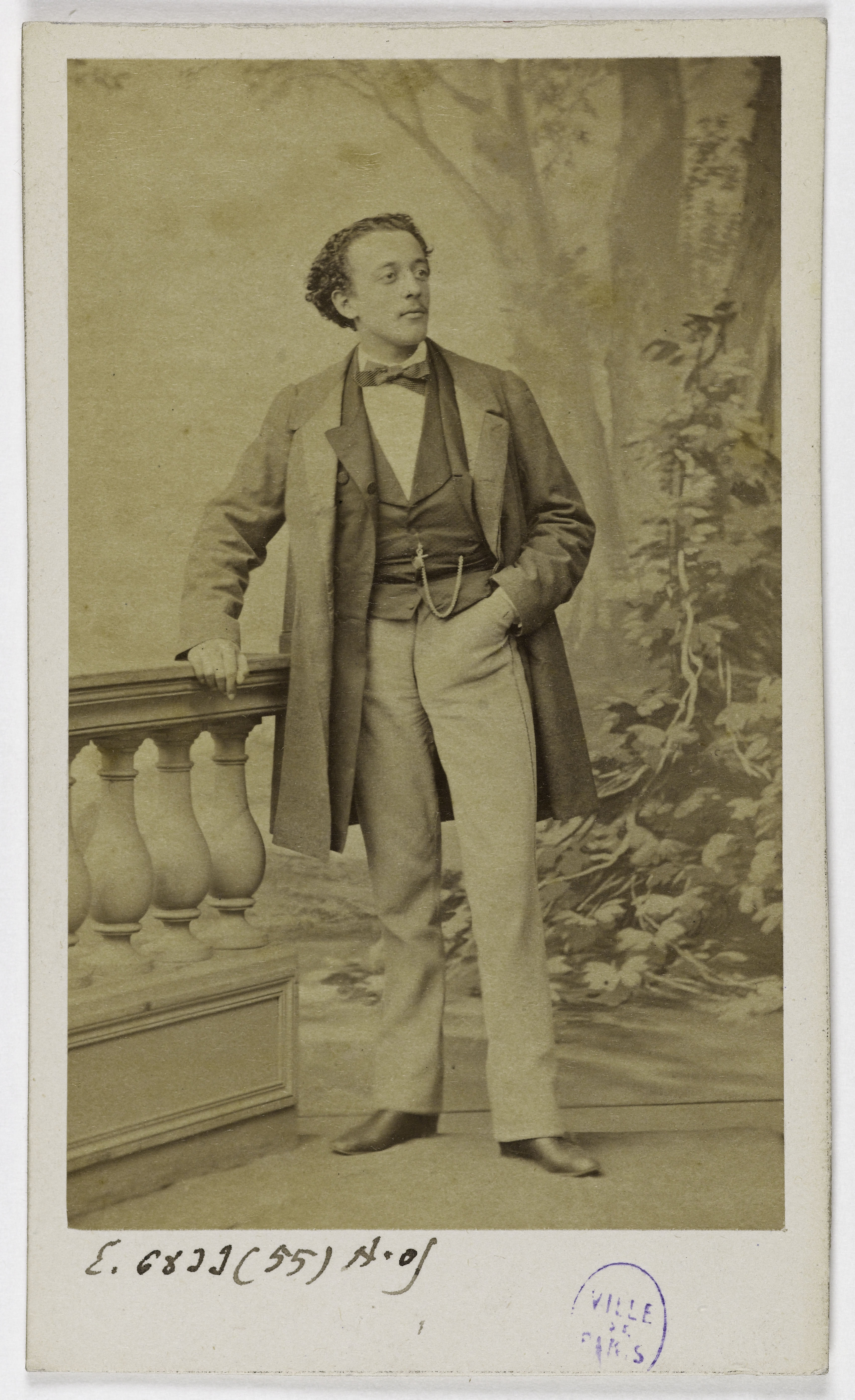 Pierre Petit & Trinquart, Portrait de Duprez Fils (acteur)