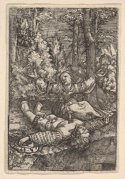 Albrecht Altdorfer, Pyramus and Thisbe