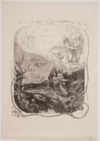 Lorenz Frølich, Illustration til "L'Oraison Dominicale"