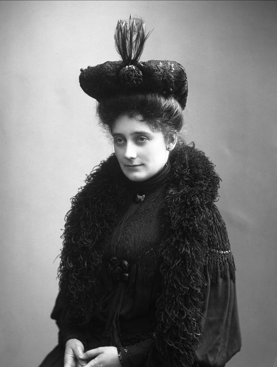 Gustav Borgen, Portrett av Barbra Knagenhjelm, født Ihlen.