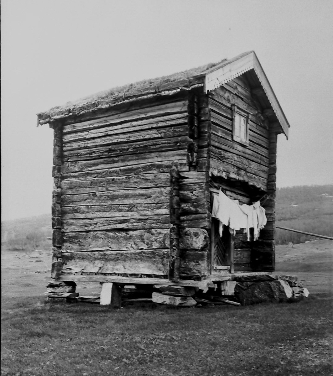 Nordiska Museet, Stabbur, ukjent sted, 1927.