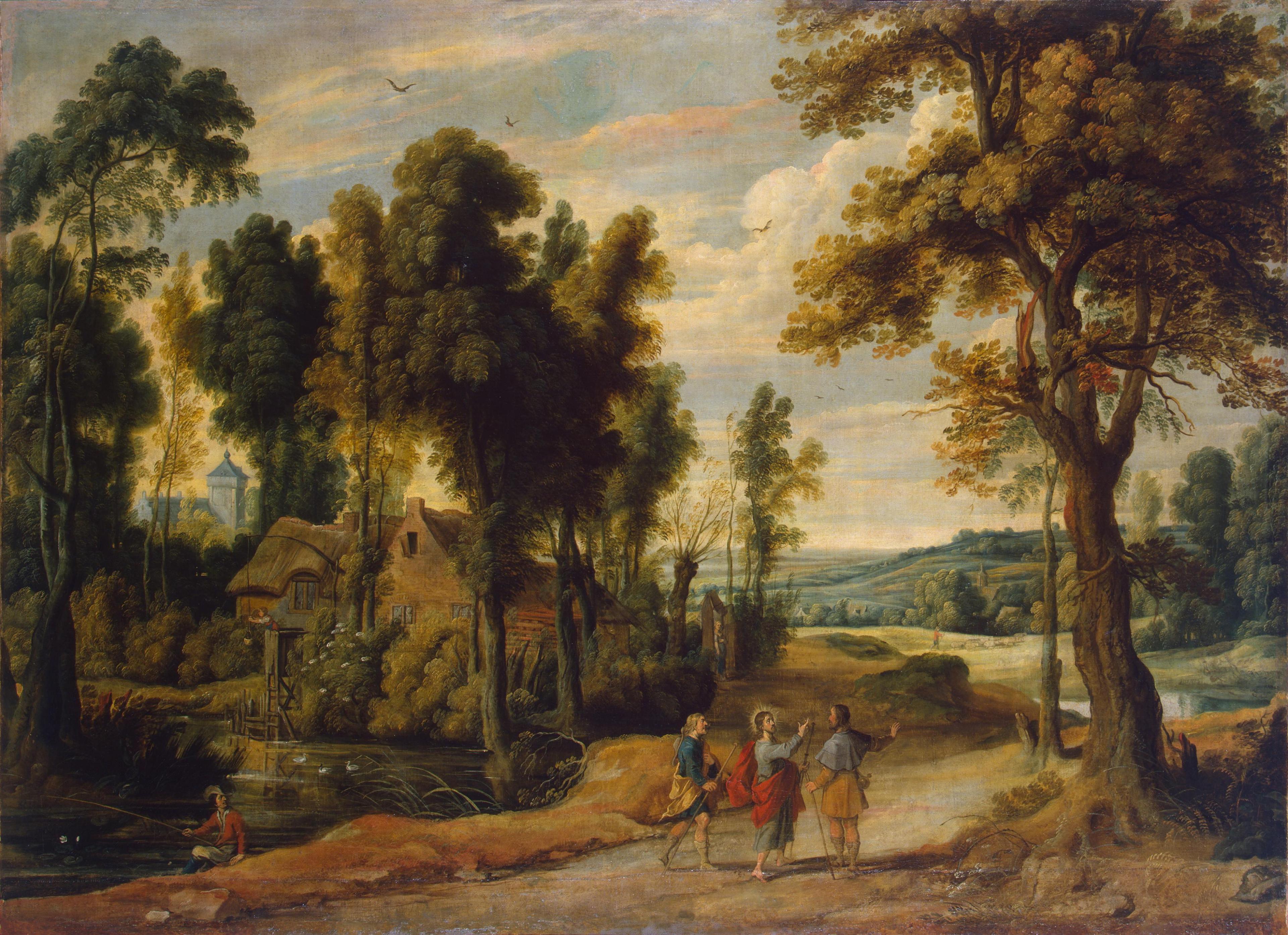 Jan Wildens, Christ on the Road to Emmaus