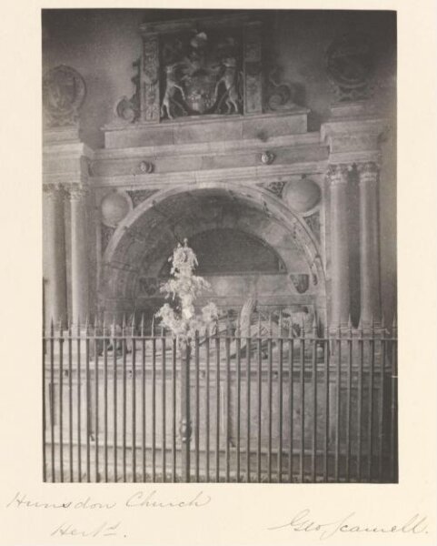 Scamell, George (Mr), National Photographic Record and Survey