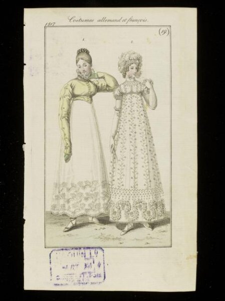 Unknown, Costumes Allemands et Francois