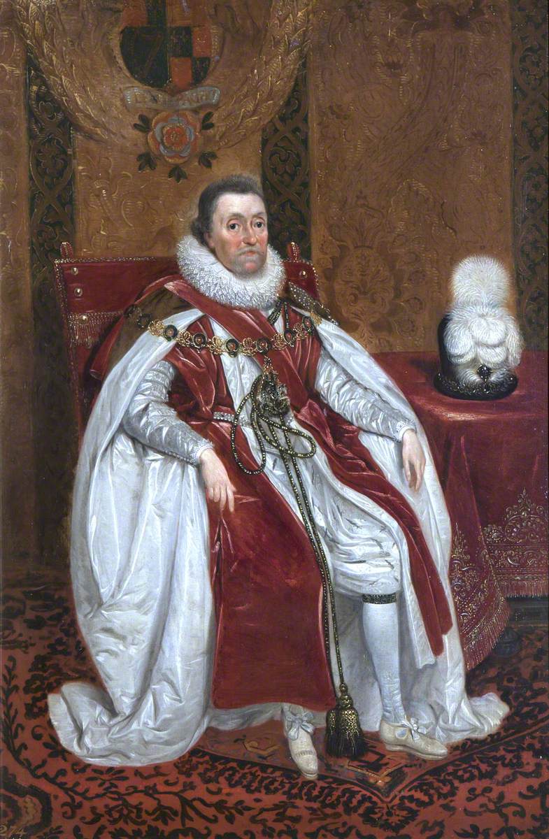Unknown artist, King James I (James VI of Scotland) (1566–1625)