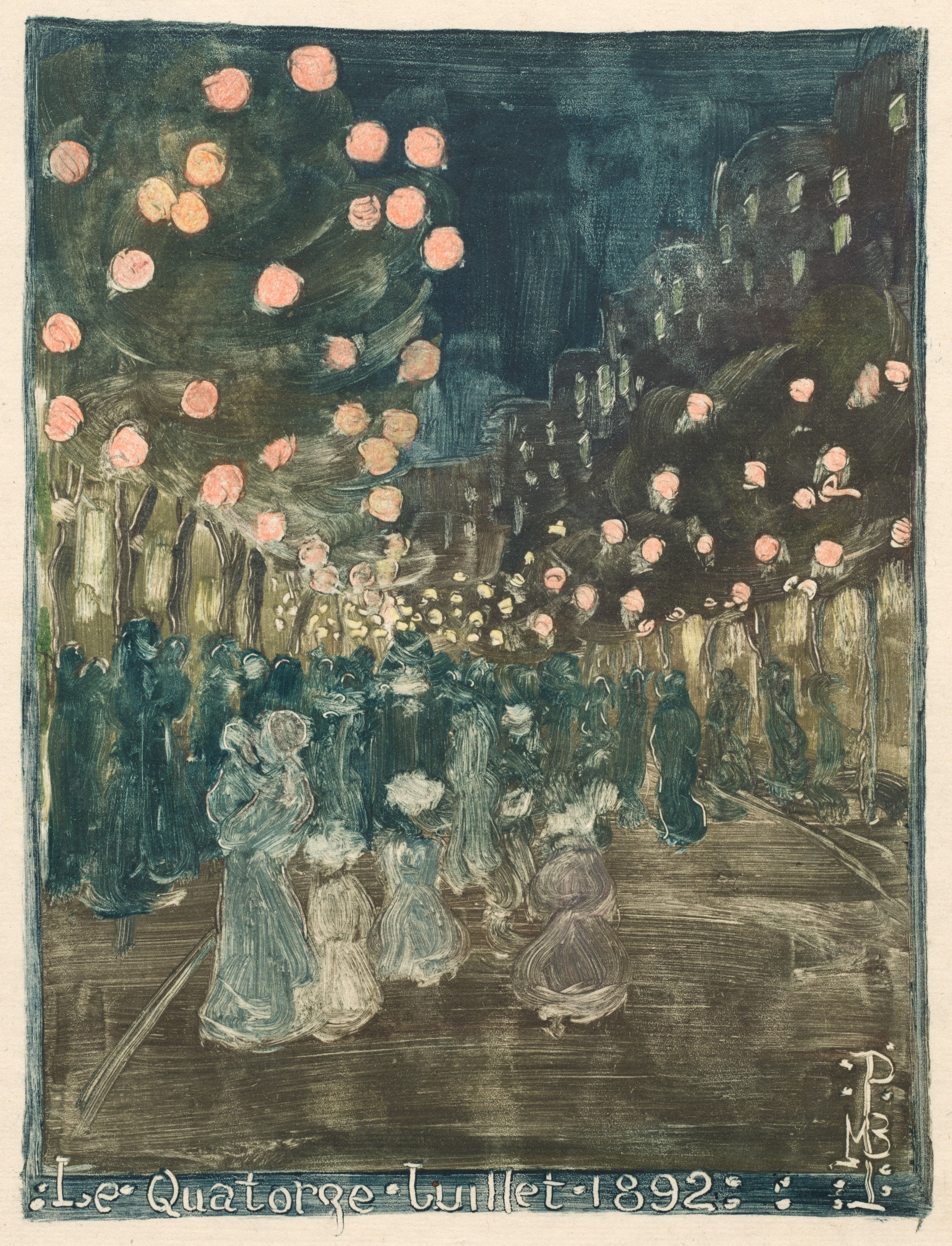 Maurice Prendergast, Bastille Day