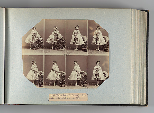 André-Adolphe-Eugène Disdéri, Clara Pilvois dans le Diable à quatre