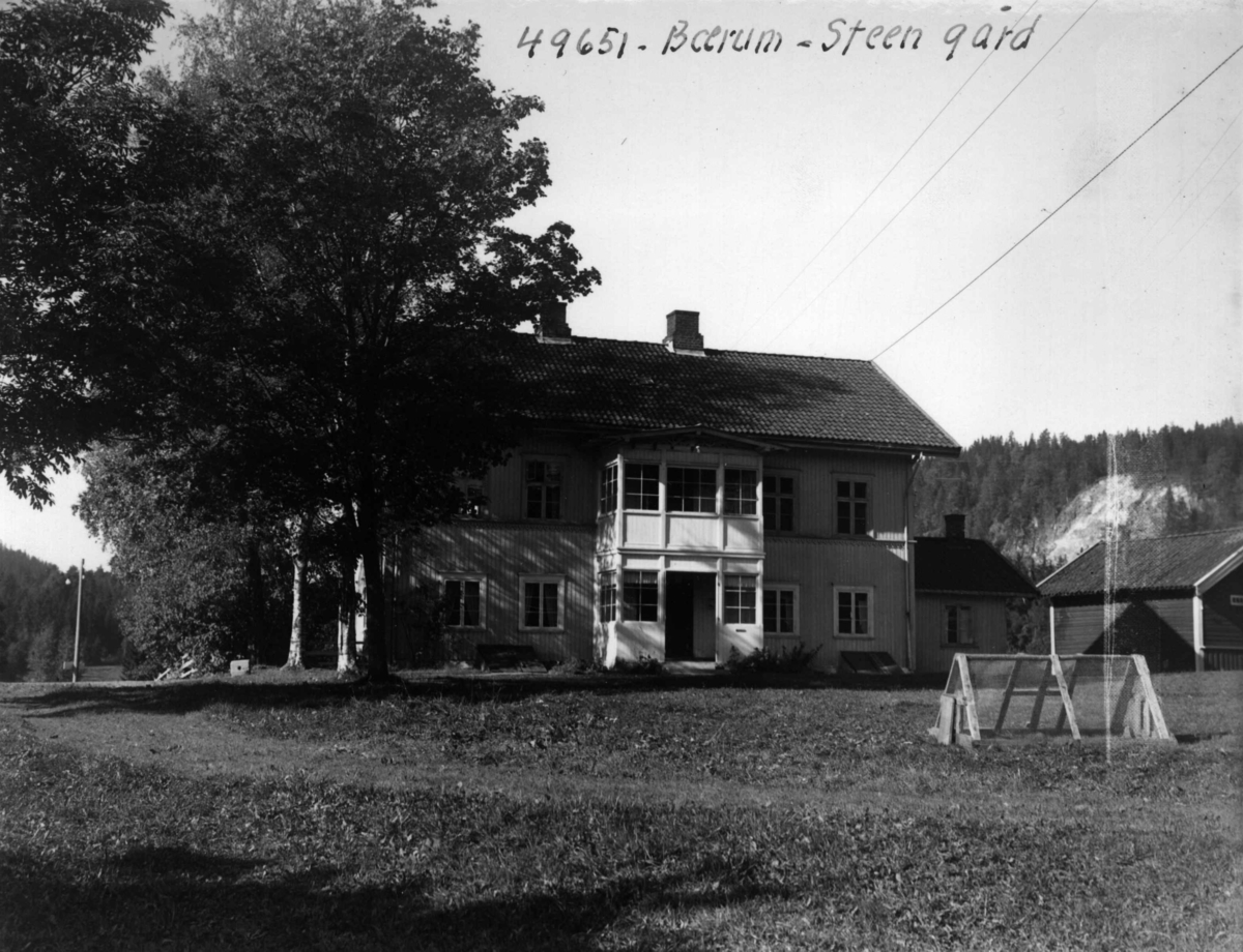 Anders Beer Wilse, Husdyrhold, kaniner, Steen gård.