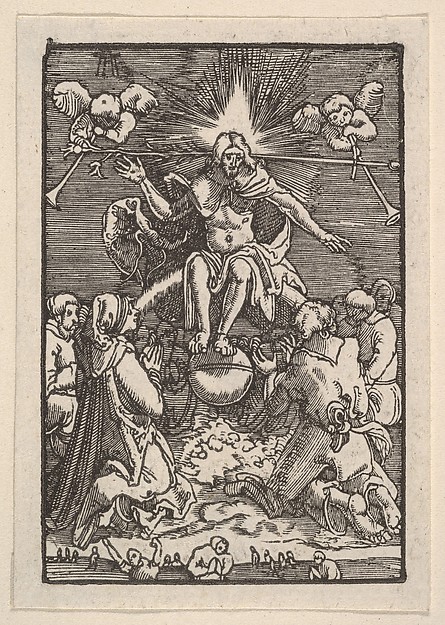 Albrecht Altdorfer, The Last Judgment, from "The Fall and Salvation of Mankind Through the Life and Passion of Christ"