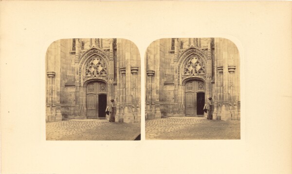 Unknown, Doorway of Saint Ouen, Rouen