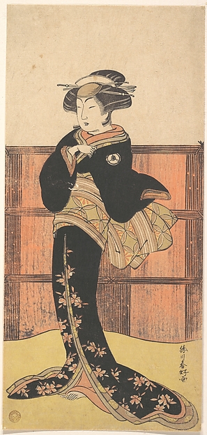 Katsukawa Shunkō, Kabuki Actor Iwai Hanshirō IV