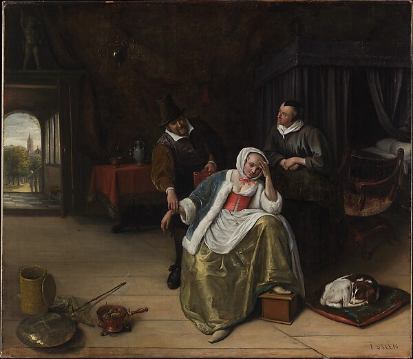 Jan Steen, The Lovesick Maiden