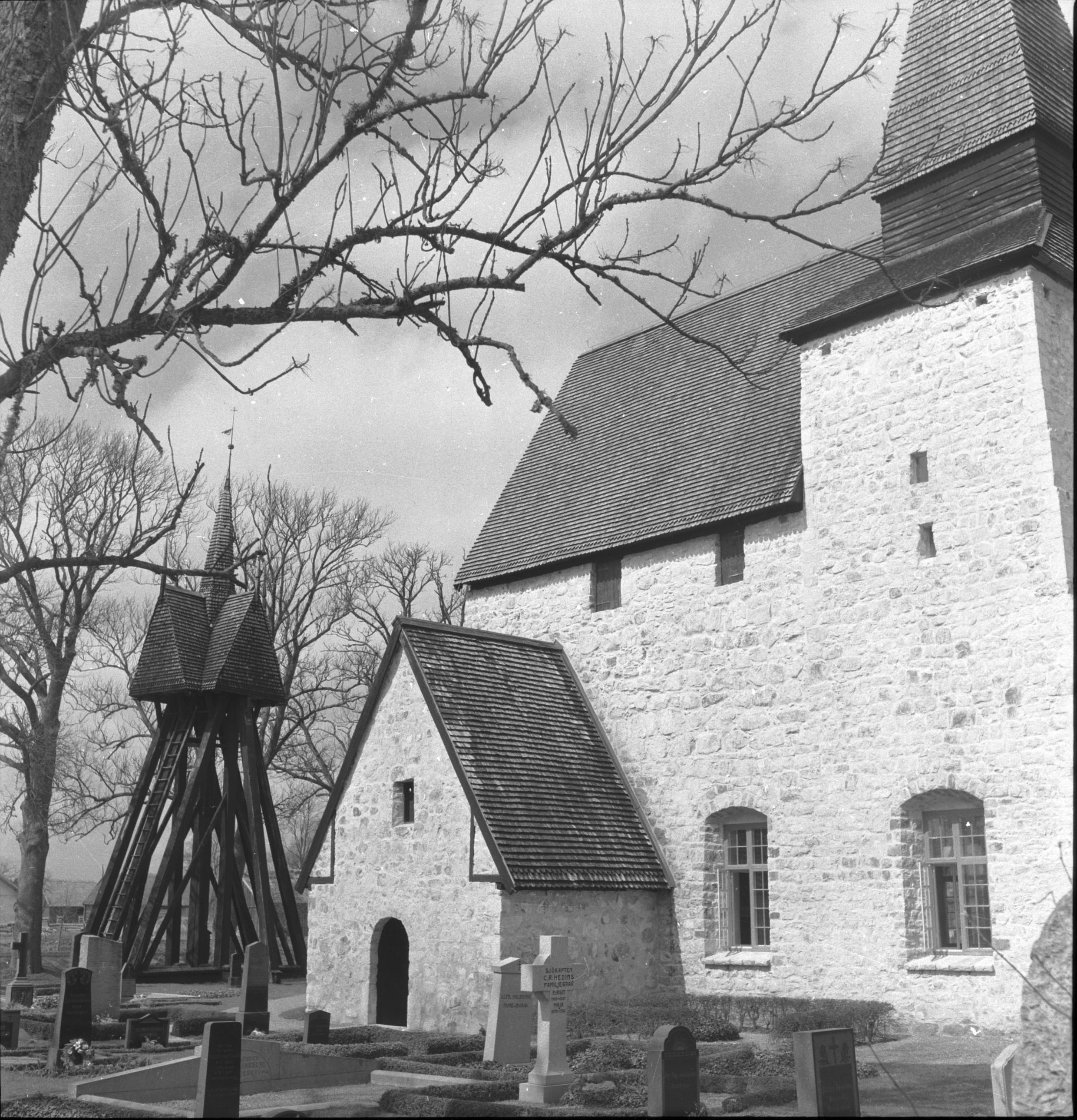 Iwar Anderson, Hossmo kyrka