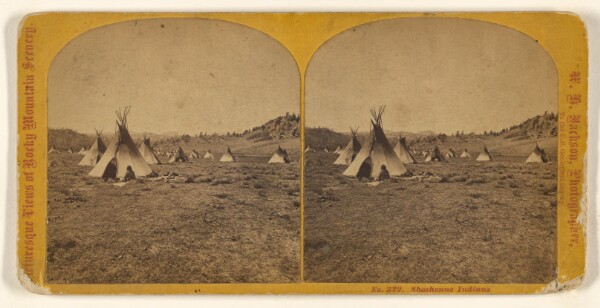 William Henry Jackson, Shoshonne Indians