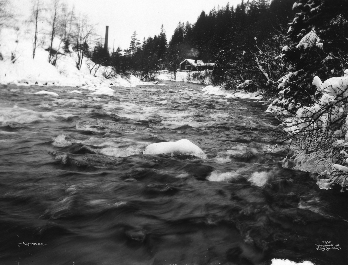 Anders Beer Wilse, Prot: Akerselven ovenfor Nydalen lengde 1908