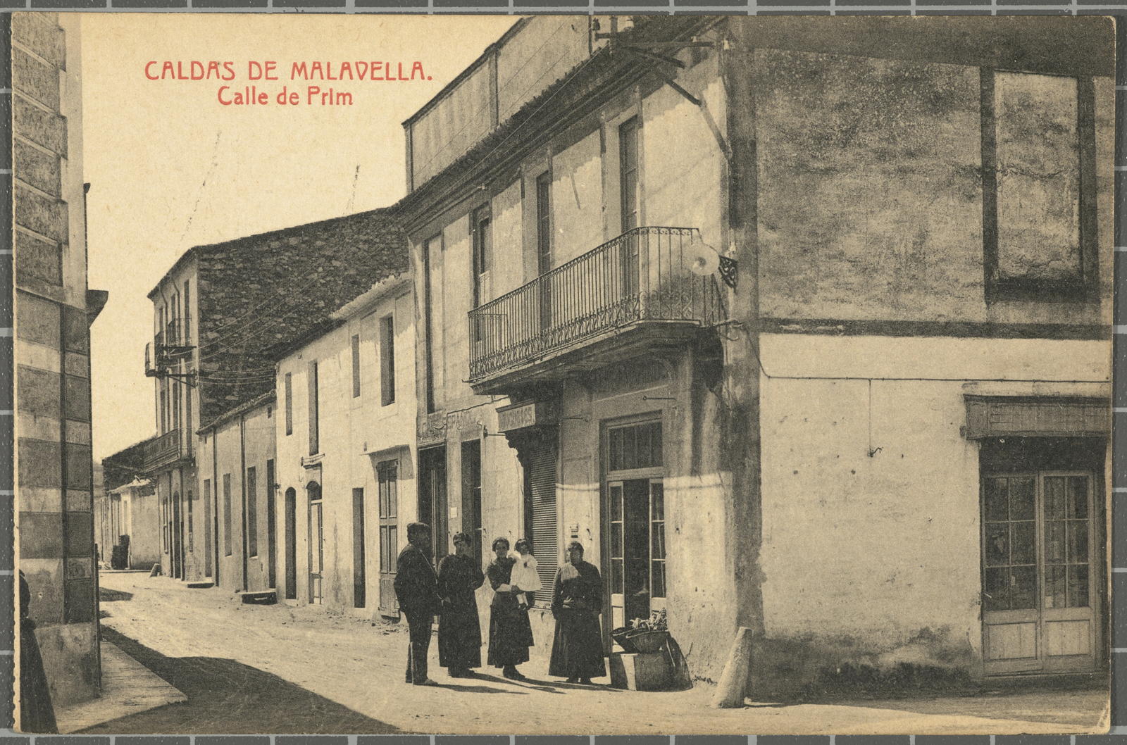 Josep Thomas Bigas, MALAVELLA CALDAS. Street of Primo