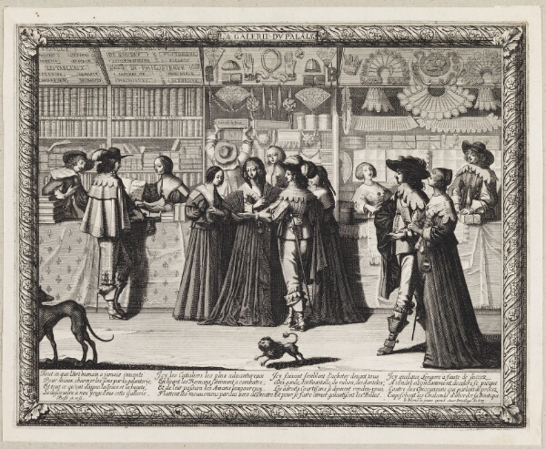 Abraham Bosse, Justitspaladsets galleri (La galerie du Palais)