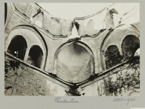 K.A.C. Creswell, Dome pendentive in the Mausoleum of al-Khatuniyya also known as al-Murshidiyya, Damascus