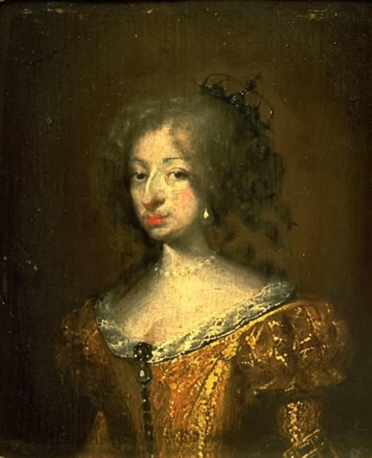 Abraham Wuchters, Charlotte Amalie, Christian V's dronning