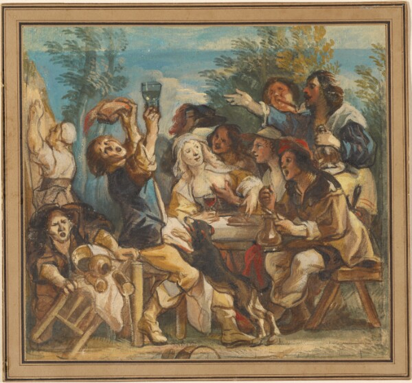 Jacob Jordaens, A Merry Company