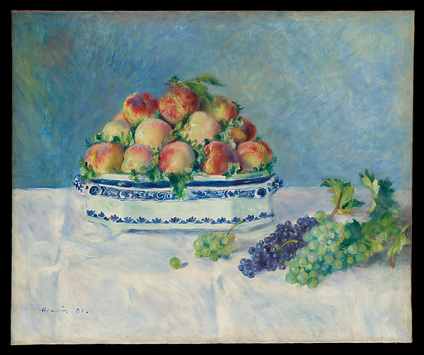 Auguste Renoir, Still Life with Peaches and Grapes