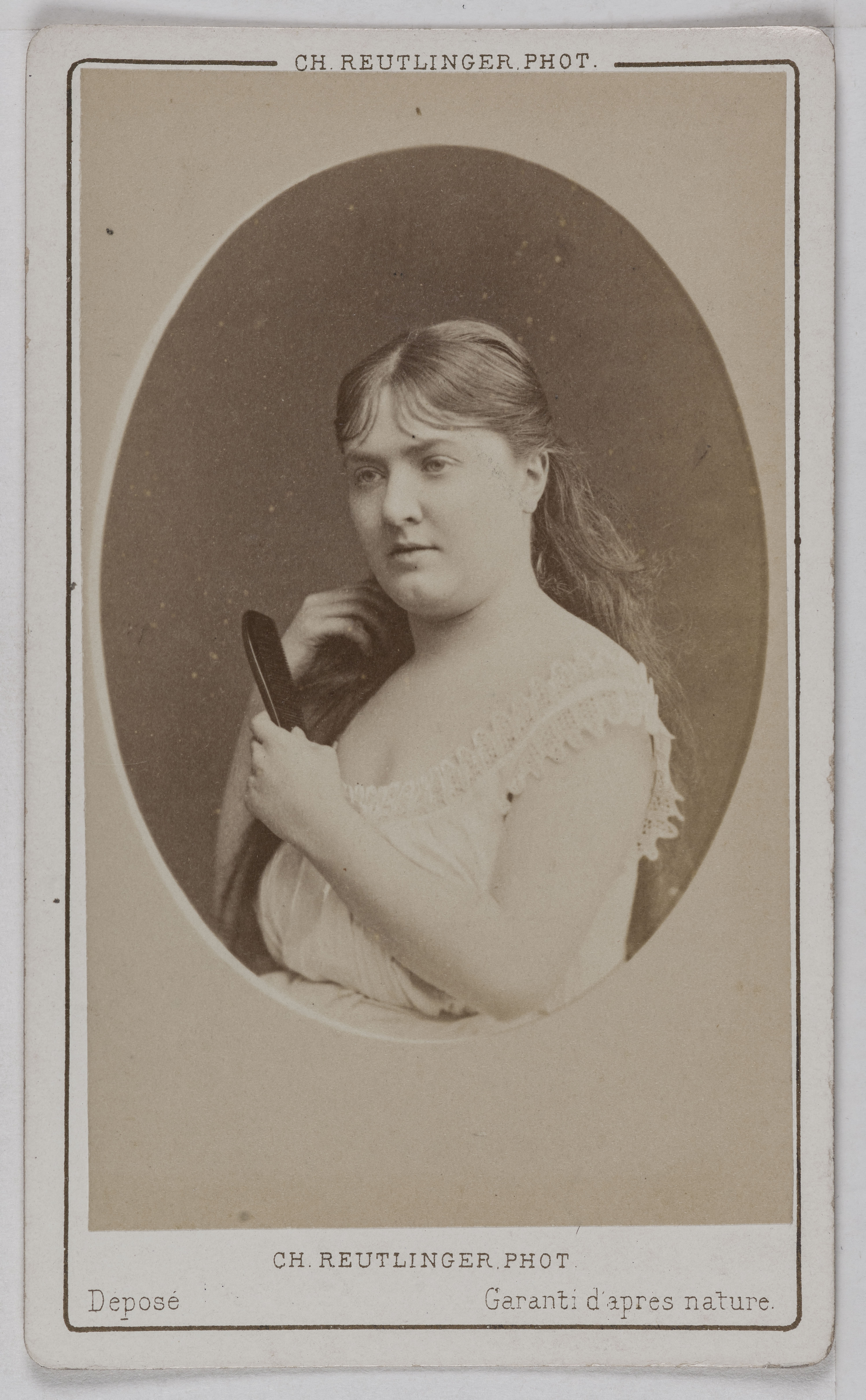 Charles Reutlinger, Portrait de Marie Rose, (actrice)