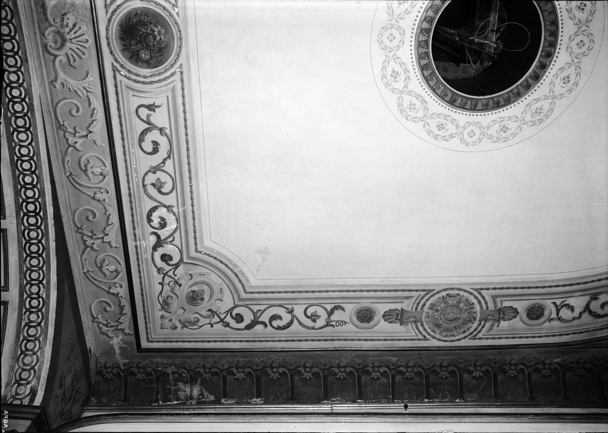 Okänd,, Upsala Teater-Chateau Barowiak under rivning, Uppsala 1939