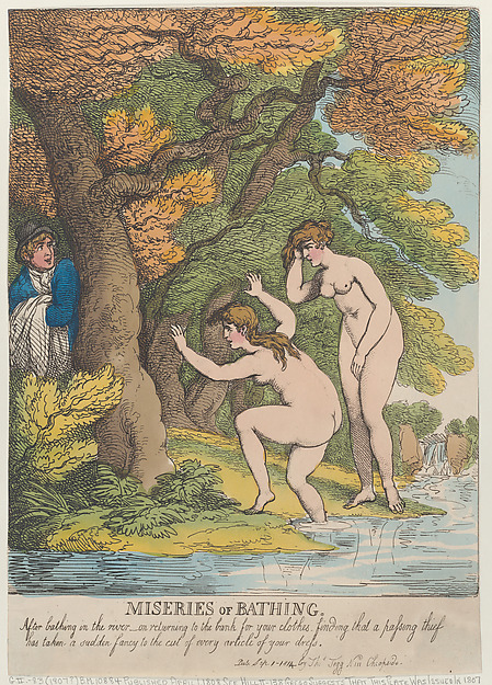 Thomas Rowlandson, Miseries of Bathing